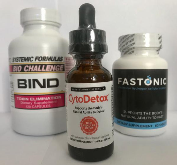 Fasting Trio - includes CytoDetox, BIND, and Fastonic!